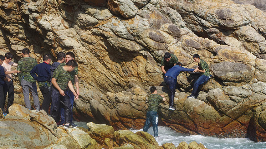 興世機械“海島生存”主題拓展訓練