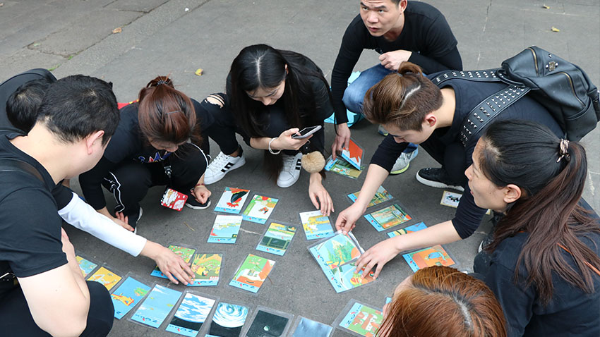 玫柯菲-大嶺古村奔跑