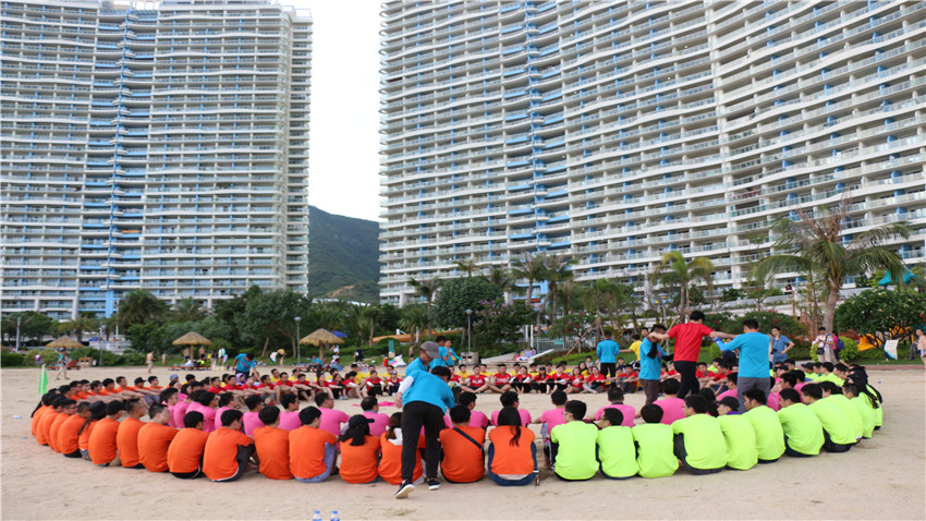 成都哆可夢(mèng)網(wǎng)絡(luò)科技公司巽寮灣拓展培訓(xùn)活動(dòng)