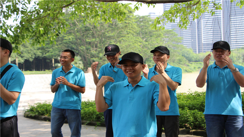 高速科技集團“加油跑-家有愛”增江畫廊徒步拓展活動