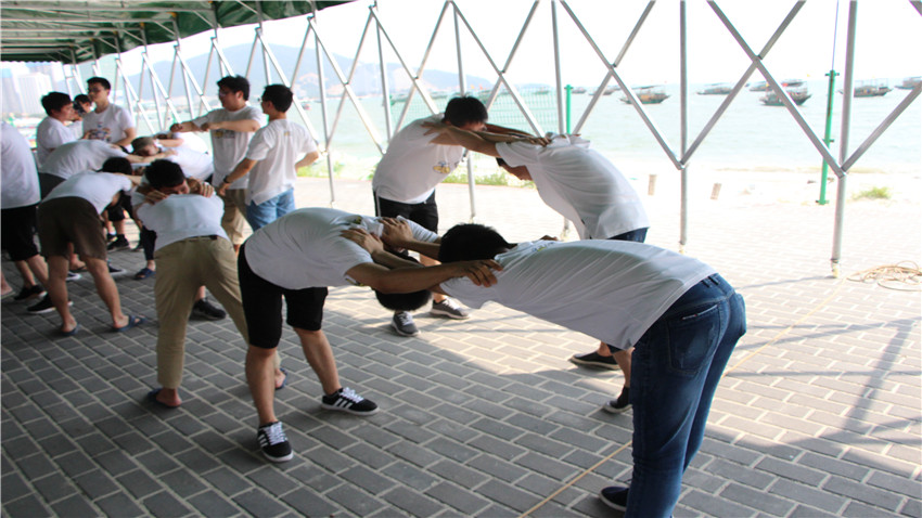 廣東六五網絡科技有限公司惠州巽寮灣海沙灘團建活動