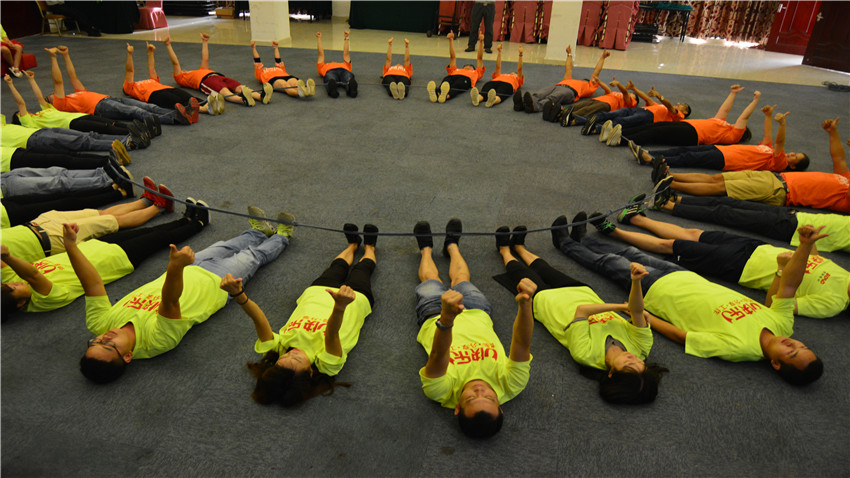 廣州康之源藥業(yè)南昆山大觀園拓展培訓活動