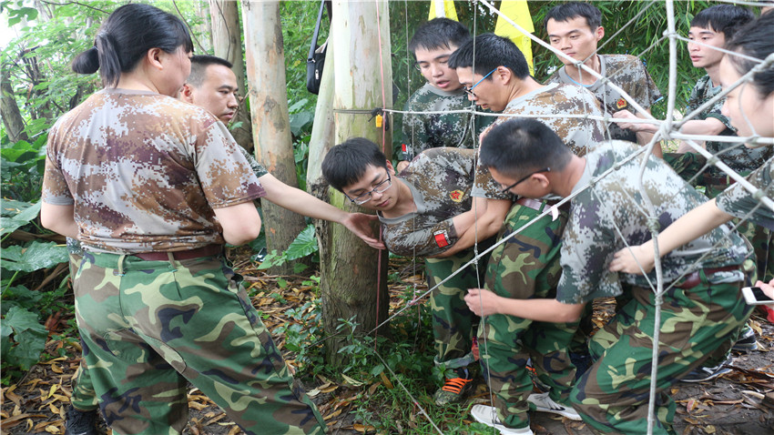 廣州食為天信息技術(shù)有限公司兩天拓展培訓(xùn)活動(dòng)