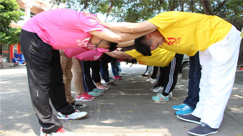 廣州市東升醫(yī)院大嶺古村奔跑體驗(yàn)式訓(xùn)練活動