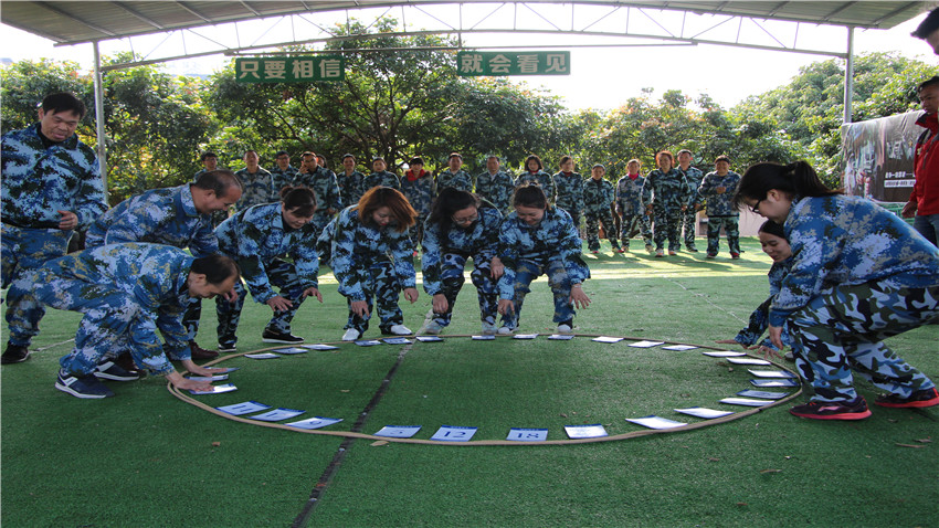 廣州市唐鳴貿(mào)易有限公司體驗(yàn)式拓展培訓(xùn)活動(dòng)