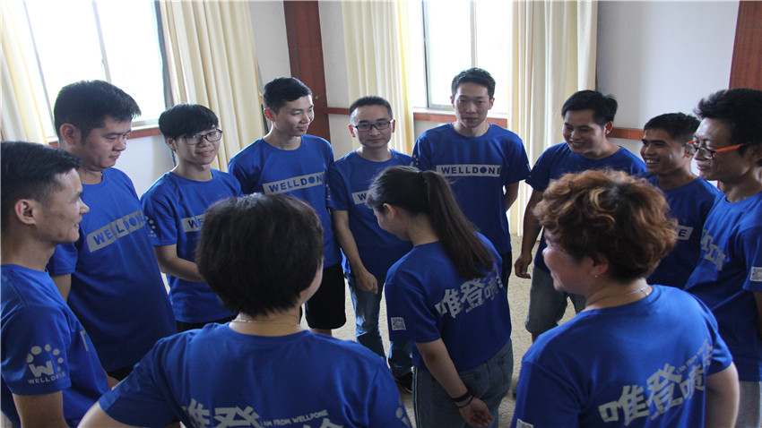 廣州市唯登公司于金水臺(tái)溫泉度假村舉辦體驗(yàn)式拓展培訓(xùn)活動(dòng)