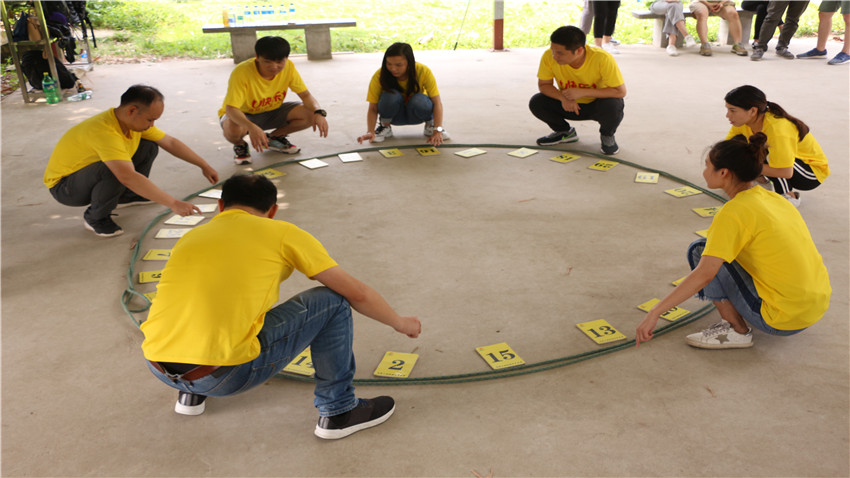 百正利第二期常規(guī)拓展訓(xùn)練取得圓滿成功