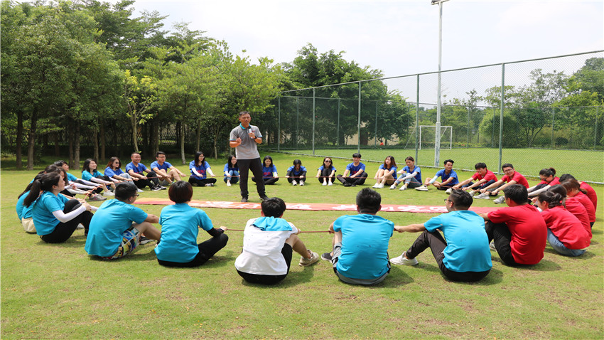 老朱集團富力養(yǎng)生谷拓展培訓(xùn)順利舉辦！